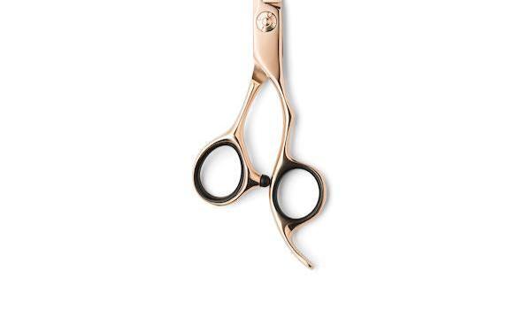 Matsui Rose Gold Aichei Mountain Offset scissor (1407864406077)