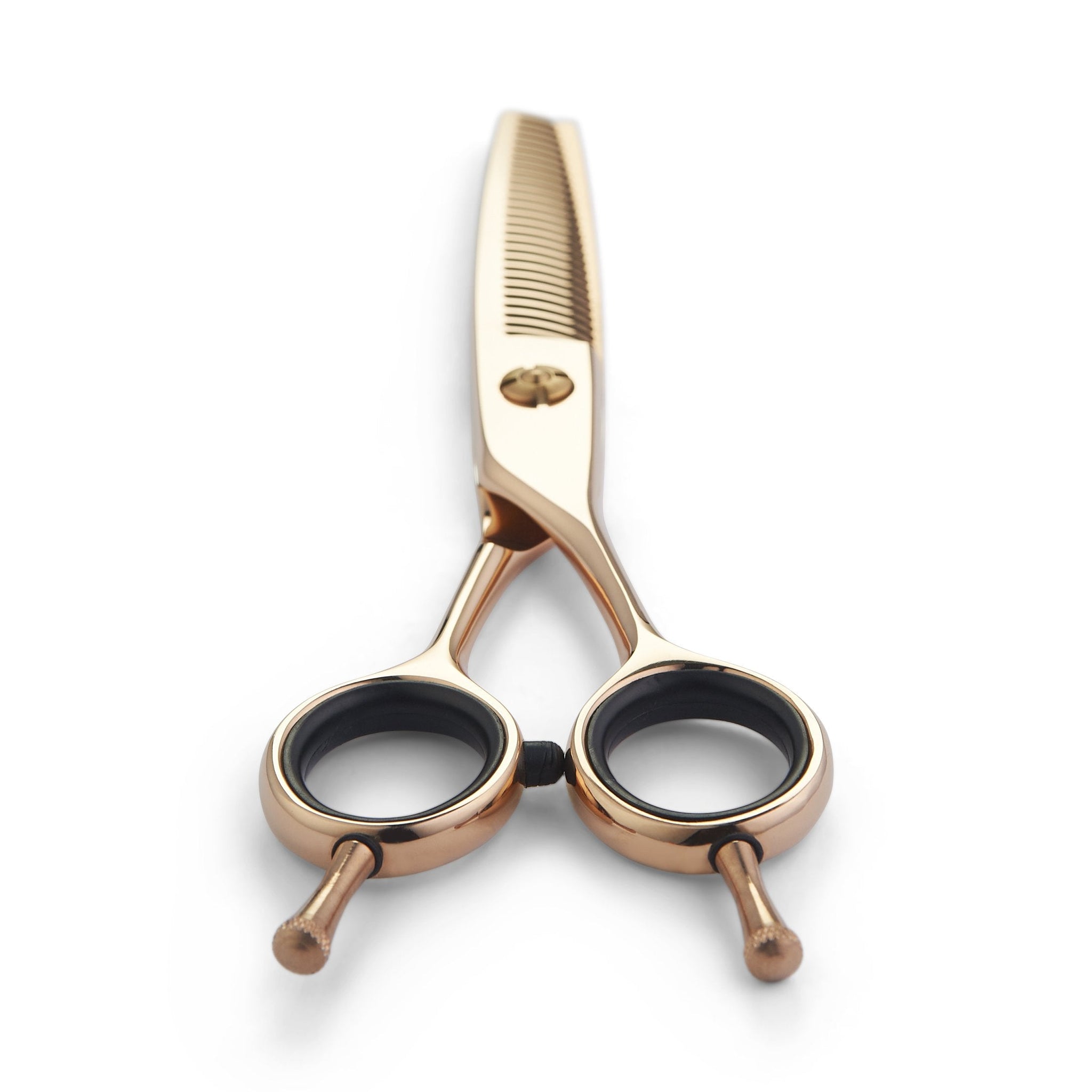 Matsui Offset Drop Handle Shear Thinner Combo - Rose Gold - Scissor Tech USA (4690559369282)