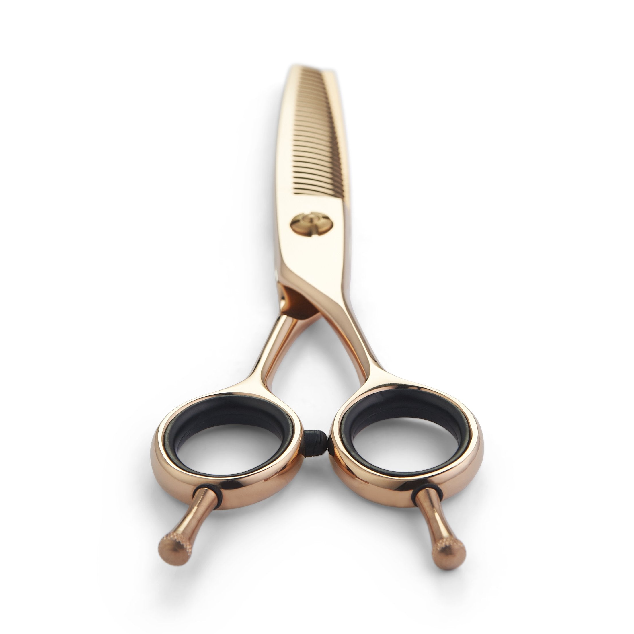Matsui Offset Drop Handle Shear Thinner Combo - Rose Gold - Scissor Tech USA (4690559369282)